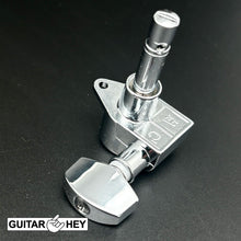 Carregar imagem no visualizador da galeria, NEW Grover 106 Original Locking Rotomatic Tuners SMALL Hex Buttons 3x3 - CHROME