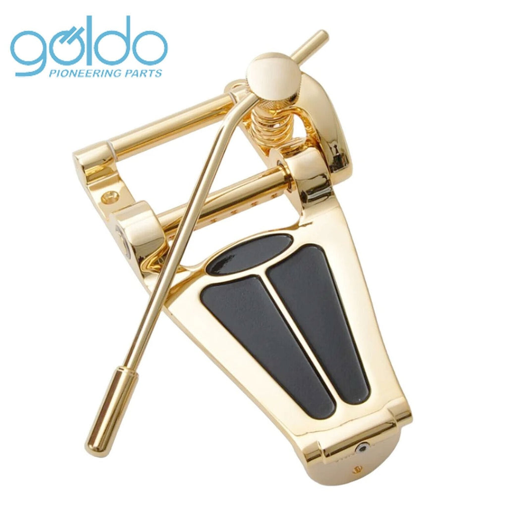 NEW Goldo TGD7 - G7 Tremolo, Long - BIGSBY B7 Style - GOLD