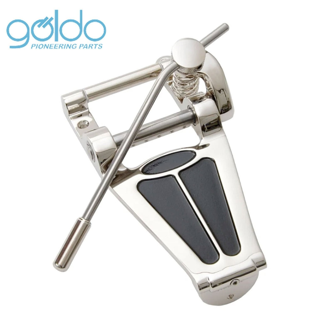 NEW Goldo TGD7 - G7 Tremolo, Long - Aluminum - BIGSBY B7 Style - NICKEL