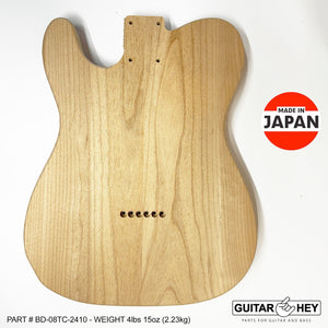 NEW Hosco JAPAN Unfinished Unsanded Telecaster Body MIJ - 2 Piece Alder #TC-2410