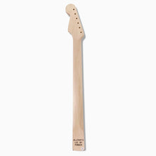 Load image into Gallery viewer, NEW SR-BAR Licensed by Fender® Unfinished Strat Neck Maple, Rosewood Fingerboard