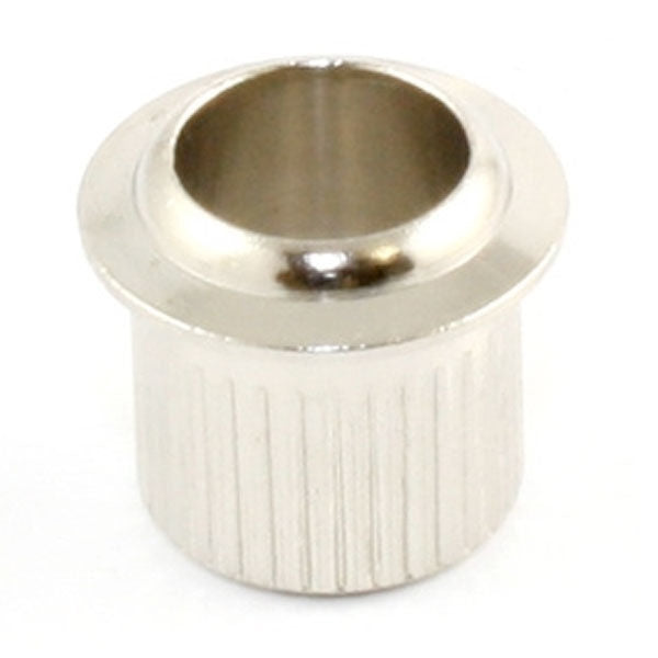 NEW (6) Vintage Style Press Fit In Guitar Tuner Bushings - NICKEL