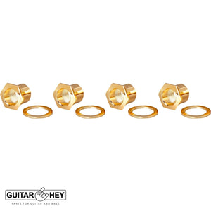 NEW Gotoh GB11W 4 in Line Bass Tuners Tuning Keys 20:1 Right Handed - GOLD