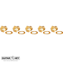 Load image into Gallery viewer, NEW Gotoh GB11W L2+R3 Bass Tuners 5-String Tuning Keys 20:1 Open-Gear 2x3 - GOLD