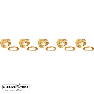 NEW Gotoh GB11W L1+R4 Bass Tuners Tuning Keys 20:1 w/ Hardware - 1x4 - GOLD