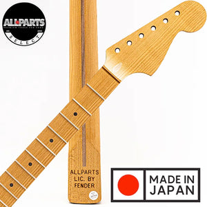 Allparts “Licensed by Fender®” JZMO-RQ Quarter Sawn Jazzmaster® Neck Unfinished