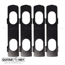 Load image into Gallery viewer, NEW Hipshot 8-String Grip-Lock LOCKING TUNERS HS Buttons 4x4 Set - BLACK