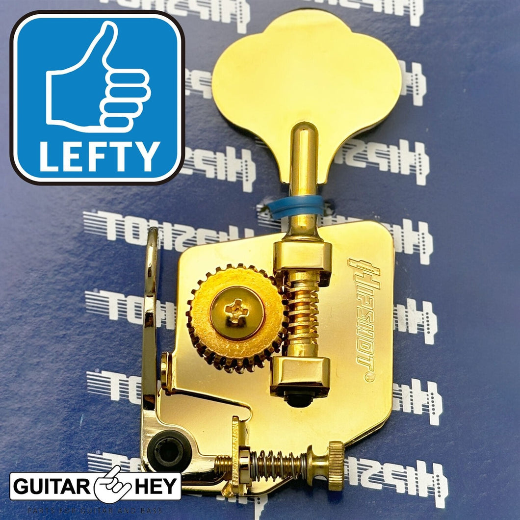 NEW Hipshot BT2 LEFTY Bass Xtender Key for 67-82 P & J Bass Fender Detuner, GOLD