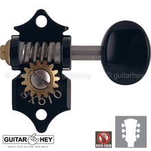 Load image into Gallery viewer, NEW GOTOH SXN510V-05M Electric/Acoustic Guitar 1:15 Premium Tuners 3x3 - BLACK