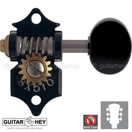 NEW GOTOH SXN510V-B5 Electric/Acoustic Guitar 1:15 Premium Tuners 3x3 - BLACK