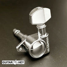 Carregar imagem no visualizador da galeria, NEW Grover 106 Original Locking Rotomatic Tuners SMALL Hex Buttons 3x3 - NICKEL