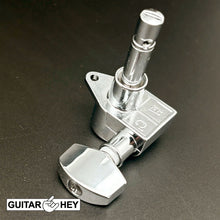 Carregar imagem no visualizador da galeria, NEW Grover 106 Original Locking Rotomatic Tuners SMALL Hex Buttons 3x3 - NICKEL