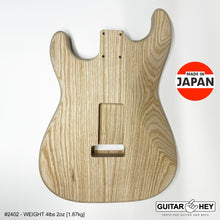 Load image into Gallery viewer, NEW Hosco JAPAN Unfinished Strat® 50&#39;s Style Body Swamp Ash 2-piece SANDED, 2402