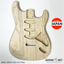 Load image into Gallery viewer, NEW Hosco JAPAN Unfinished Strat® 50&#39;s Style Body Swamp Ash 2-piece SANDED, 2403