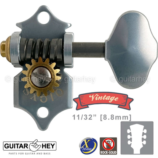 NEW GOTOH SXB510V-06M Electric/Acoustic Guitar 1:15 Vintage Tuners 3x3, X-CHROME