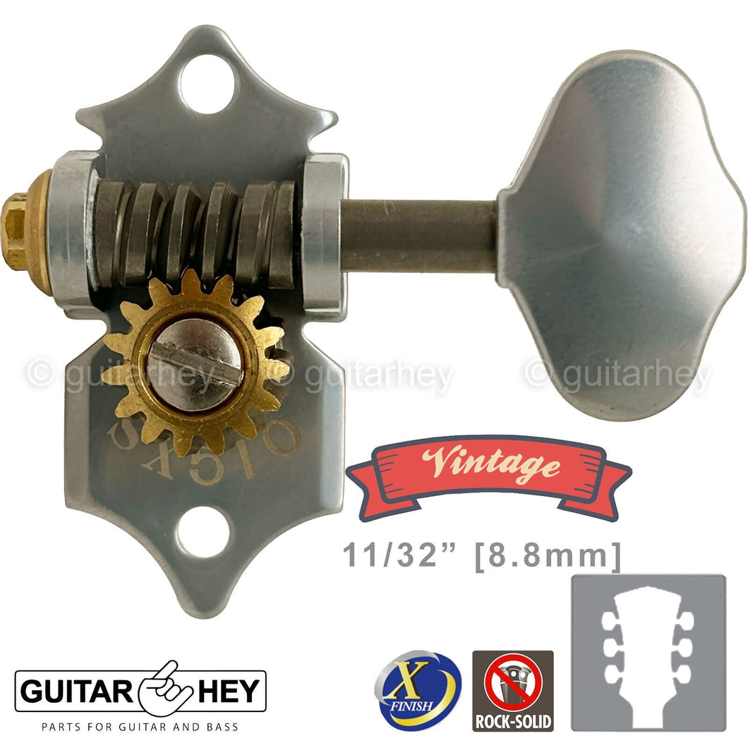 NEW GOTOH SXB510V-06M Electric/Acoustic Guitar 1:15 Vintage Tuners 3x3, X-NICKEL