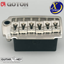 Load image into Gallery viewer, NEW Gotoh EV510T-BS Non-locking 2 Point Tremolo Bridge Brass Saddles - X-NICKEL