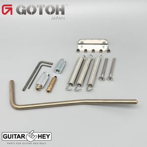 NEW Gotoh EV510T-BS Non-locking 2 Point Tremolo Bridge Brass Saddles - X-GOLD