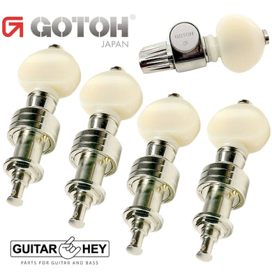 NEW Gotoh SPBJ-4/5-AI Sealed PLANETARY Banjo Tuning Keys 5 Tuners Set - NICKEL