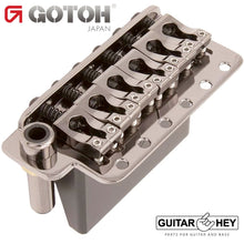 Load image into Gallery viewer, NEW Gotoh 510T-BS2 Non-locking 6 Point Tremolo Bridge Brass Saddles, COSMO BLACK