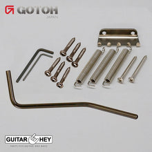 Carregar imagem no visualizador da galeria, NEW Gotoh 510T-BS2 Non-locking 6 Point Tremolo Bridge Brass Saddles, COSMO BLACK