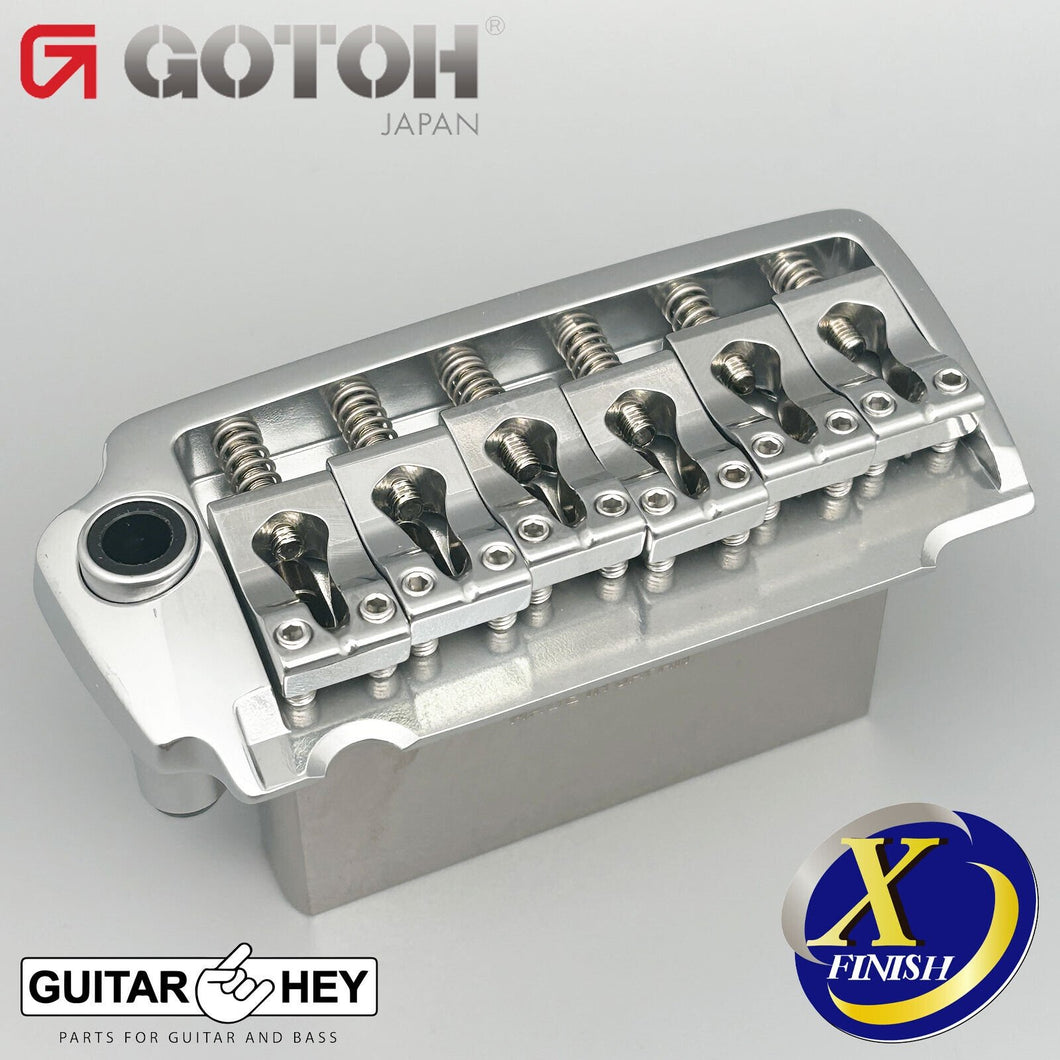 NEW Gotoh EV510TS-BS Non-locking 2 Point Tremolo Bridge X-FINISH ANTIQUE CHROME