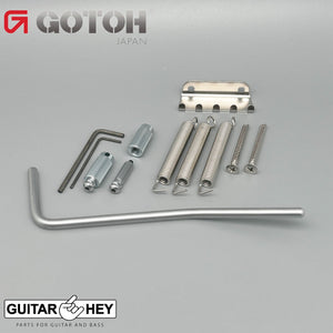 NEW Gotoh EV510TS-BS Non-locking 2 Point Tremolo Bridge X-FINISH ANTIQUE CHROME