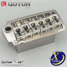 Load image into Gallery viewer, NEW Gotoh EV510TS-BS Non-locking 2 Point Tremolo Bridge X-FINISH ANTIQUE NICKEL