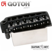 Load image into Gallery viewer, NEW Gotoh EV510TS-BS Non-locking 2 Point Tremolo Bridge Steel Block - BLACK