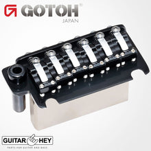 Load image into Gallery viewer, NEW Gotoh 510TS-LS1 Bridge 2 Point Tremolo w/ Locking Steel Saddles - BLACK