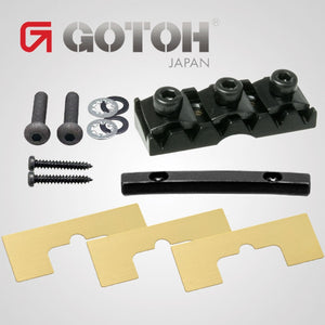 NEW Gotoh GHL-1 Locking Nut - Through neck type - 1-11/16"(R4) 43mm BLACK SATIN