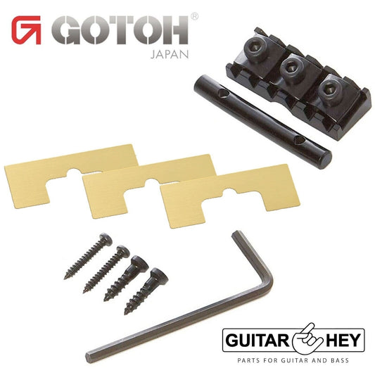 NEW Gotoh GHL-2 Locking Nut - Top mount type - 1-11/16"(R4) 43mm - BLACK SATIN