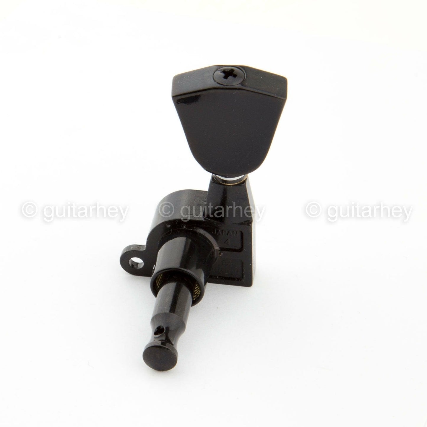 NEW Gotoh SG360-04 Tuners Set Mini Schaller Style Keystone w/ screws 3x3 - BLACK
