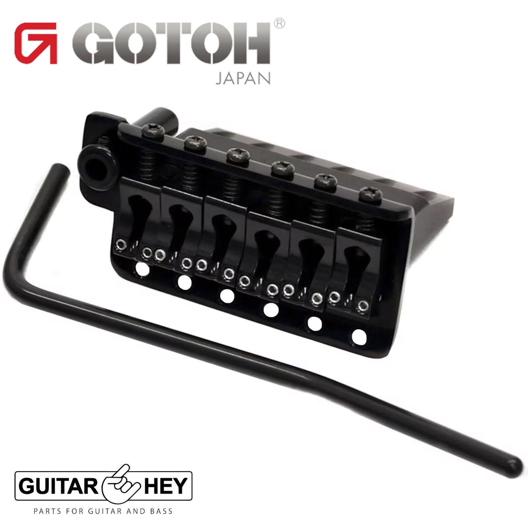 NEW Gotoh 510T-BS2 Non-locking 6 Point Tremolo Bridge Brass Saddles - BLACK