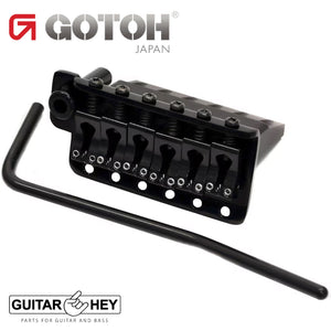 NEW Gotoh 510T-BS2 Non-locking 6 Point Tremolo Bridge SHORT 37mm Block - BLACK