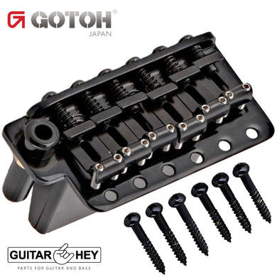 NEW Gotoh 510T-SF2 Non-locking 6 Point Tremolo Bridge Steel Saddles - BLACK