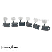 Load image into Gallery viewer, NEW Gotoh SD91-P5W 6-In-Line Vintage Style Tuners for Fender Strat Tele COSMO BK