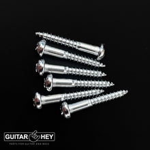 Load image into Gallery viewer, NEW (6) Gotoh Tremolo Replacement Screws for 510T/GE101/GE102 Bridges - CHROME