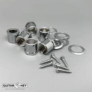 NEW Gotoh GBU510C-12 Bass 6-String L3+R3 11/16" Tuners Clover Key 3x3 - CHROME