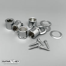 Carregar imagem no visualizador da galeria, NEW Gotoh GBU510C-12 Bass 5-String L3+R2 11/16&quot; Tuners Clover Key 3x2 - CHROME