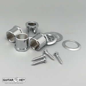 NEW Gotoh GBU510C-12 Bass 4-STRING Tuners 4-inline 11/16" Clover Key -CHROME