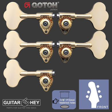 NEW Gotoh GBU510C-12 Bass 5-String L2+R3 11/16