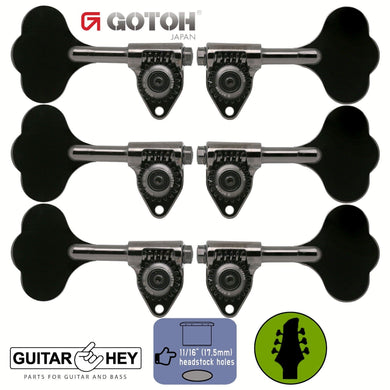 NEW Gotoh GBU510C-12 Bass 6-String L3+R3 11/16