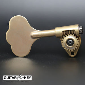 NEW Gotoh GBU510C-12 Bass Tuners 4-inline 11/16" Clover Key - LEFTY - X-GOLD