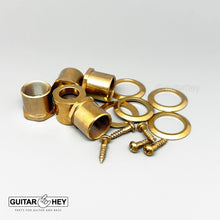 Carregar imagem no visualizador da galeria, NEW Gotoh GBU510C-12 Bass 4-STRING Tuners 4-inline 11/16&quot; Clover Key - X-GOLD