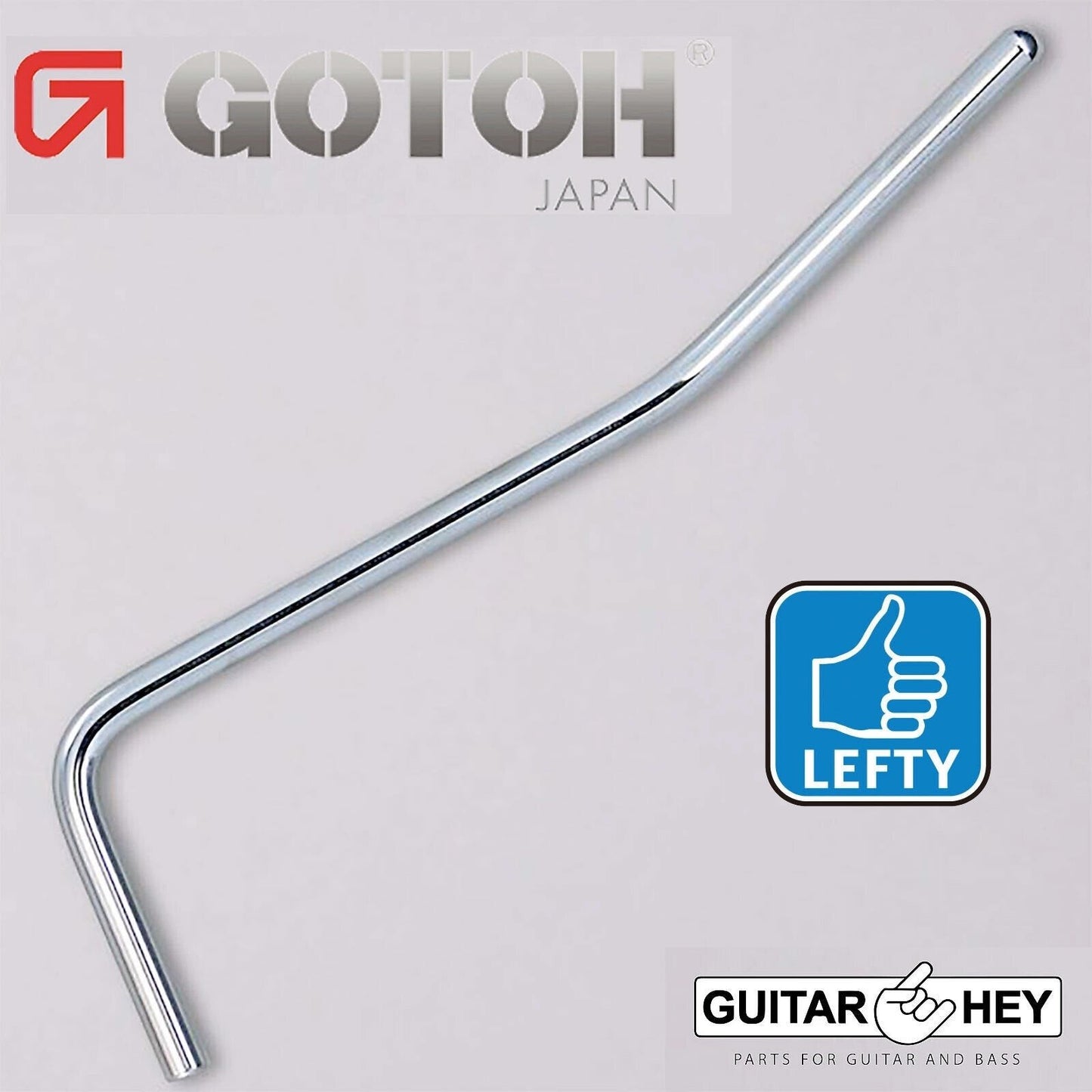NEW Gotoh A7 Whammy Bar Replacement LEFTY Arm for 510T & VS/VG Bridges - CHROME