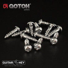 Load image into Gallery viewer, (12) Gotoh Guitar Replacement Screws for SXB510/SXN510/SE700/SE770 - CHROME