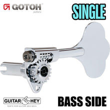 Load image into Gallery viewer, NEW (1) Gotoh GBU510C-9 Replacment Bass Machine Head BASS SIDE, SINGLE - CHROME