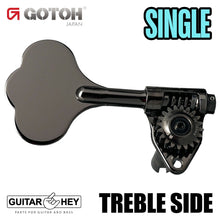 Load image into Gallery viewer, NEW (1) Gotoh GBU510C-9 Replacment Bass Machine Head TREBLE SIDE, SINGLE - COSMO