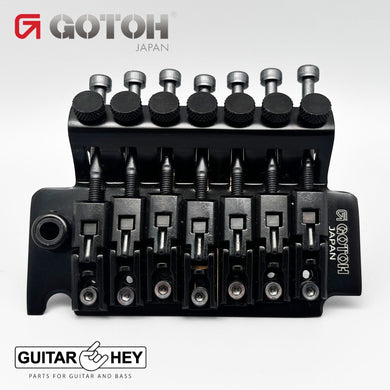 NEW Gotoh GE1996T-7 Locking Tremolo 7-String Bridge 36mm Block - BLACK SATIN